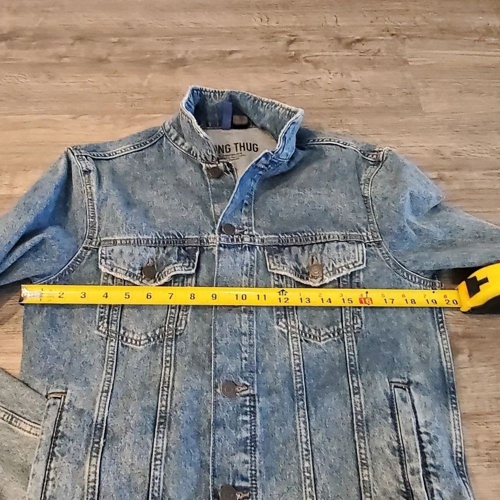 🏈NEW DISTRESSED JACKET - Picture 2 of 15
